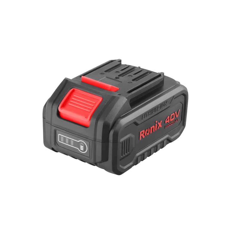Аккумуляторная батарея, Li-ion 40V, 2.0Ah с индикатором заряда, Ronix, 8990-40V